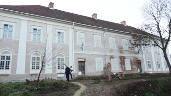 Magyary-Kossa kastély 2013 decemberében